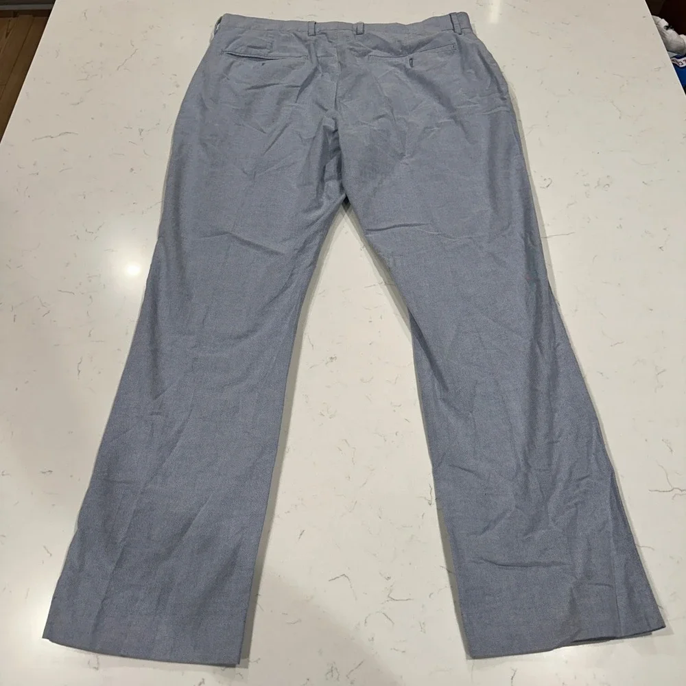 Old Navy Signature Slim Fit Chinos Mens 34x30 Light Blue Stretch Cotton Pants